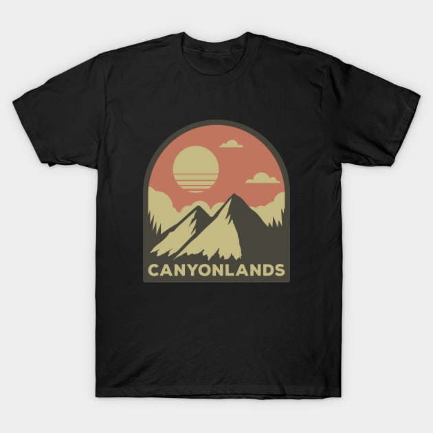 Canyonlands  national park retro T-Shirt by hardy 